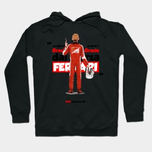 Sebastian Vettel - forza ferrari Hoodie